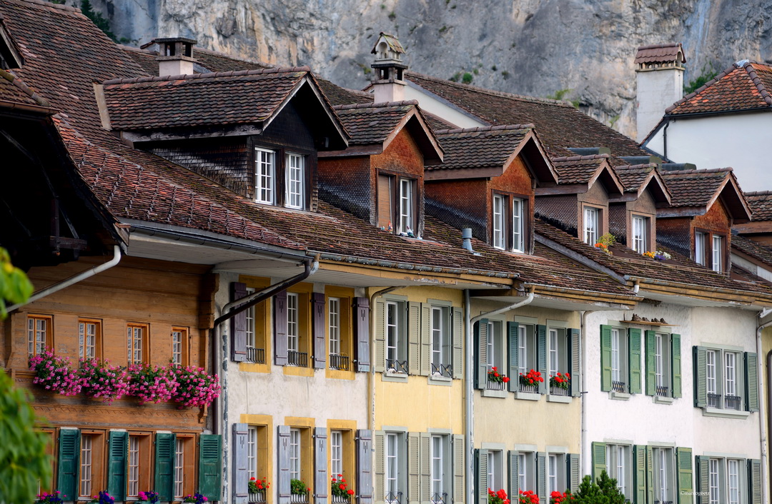 OBERE GASSE UNTERSEEN BERNER OBERLAND SWITZERLAND 